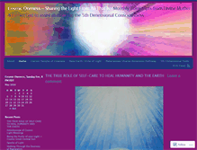 Tablet Screenshot of cosmic22oness.com